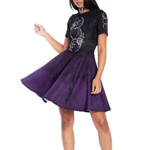 Moon Magic Skater Evil Tee Dress